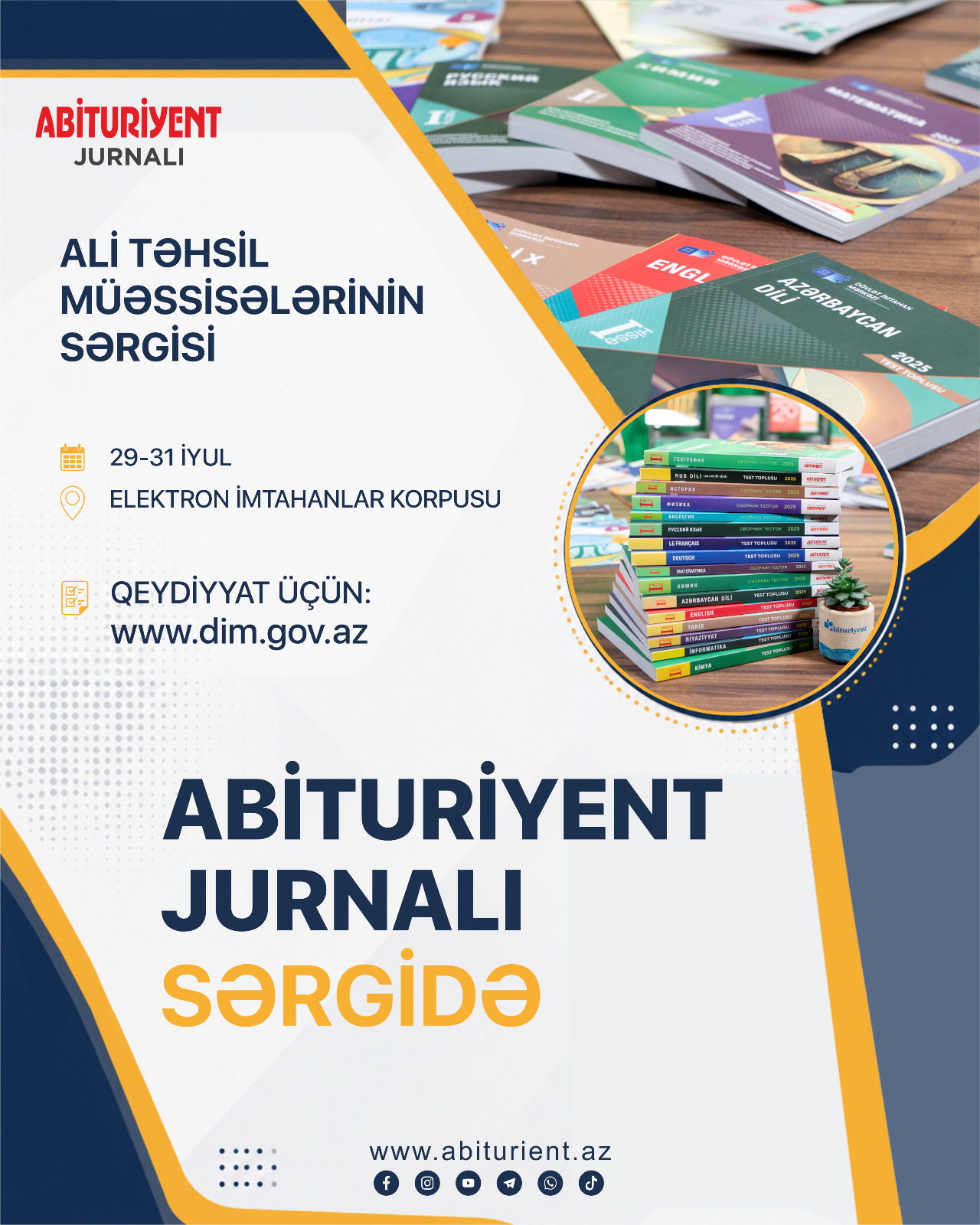 Dövlət İmtahan Mərkəzində ali təhsil müəssisələrinin sərgisi keçiriləcək